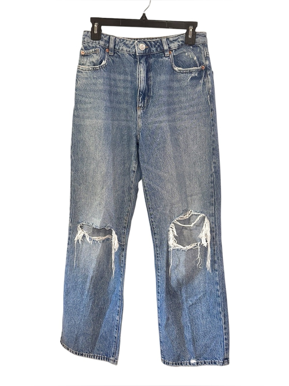 Garage Jeans Womens Size 7 28 Jamba Large Wide Leg Distressed Grunge